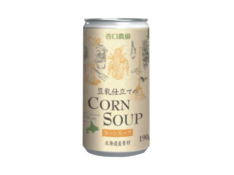 豆乳仕立てのコーンスープ