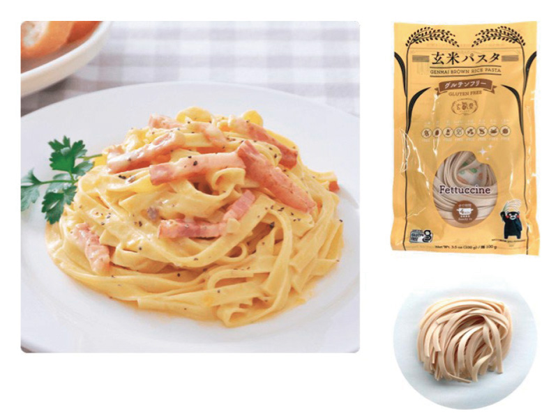 玄米パスタ（フェットチーネ）