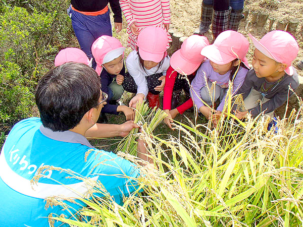 子どもを対象にした食育では、生産者を訪ねて農作業や食の大切さについて学ぶ体験学習が人気